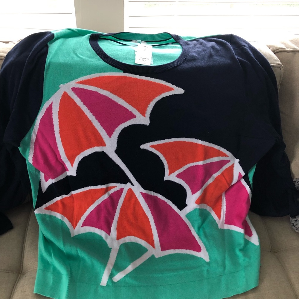 Teal and Navy NWTs Sweater